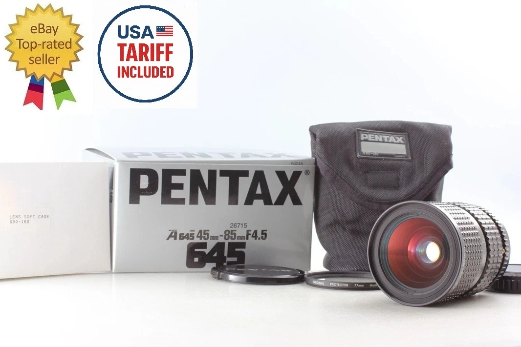 PENTAX f/4.5 Camera Lenses 45-85mm Focal for sale | eBay