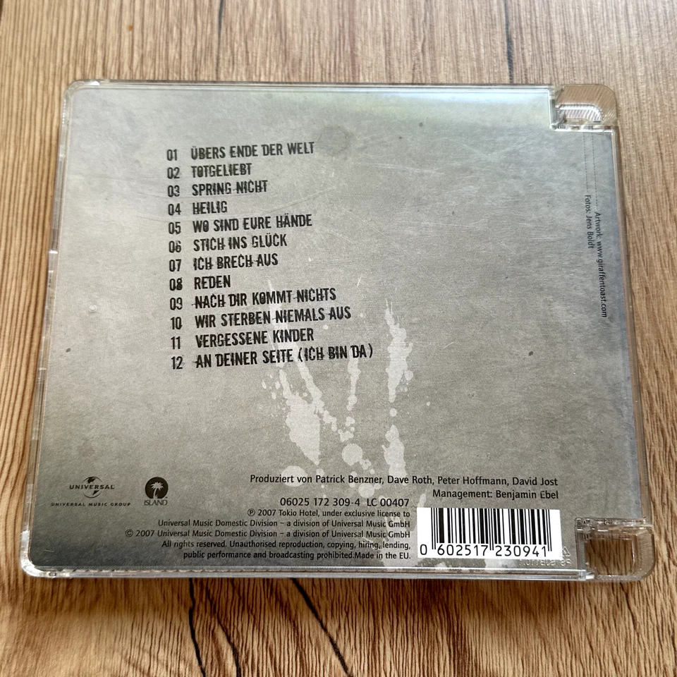 Tokio Hotel Zimmer 483 CD Kaulitz & Kaulitz Super Jewel Case The 2nd Album - Bild 2 von 4