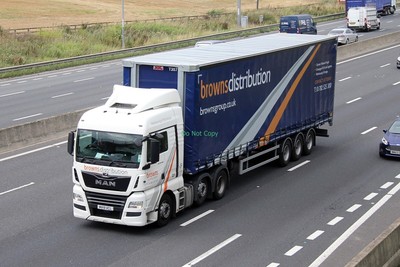 F4 6x4 LKW Foto MV19 VCL MAN Browns Distribution