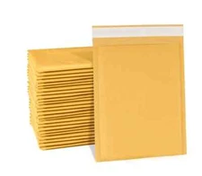 Made in USA Kraft Bubble Mailer Shipping Envelopes #000 4x7 4*7 500 pcs