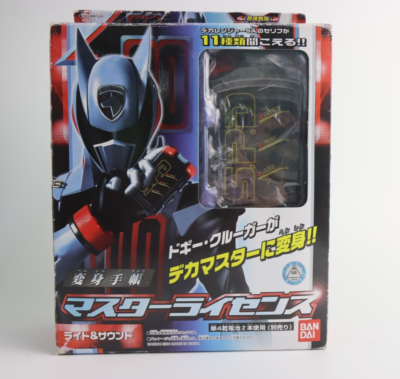 Dekaranger Sentai Power Rangers SPD Deka Master License Doggie