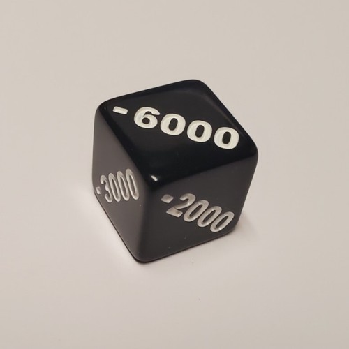 Positive 1000 and Negative 1000 Counter Dice Compatible With One Piece TCG - Picture 7 of 7