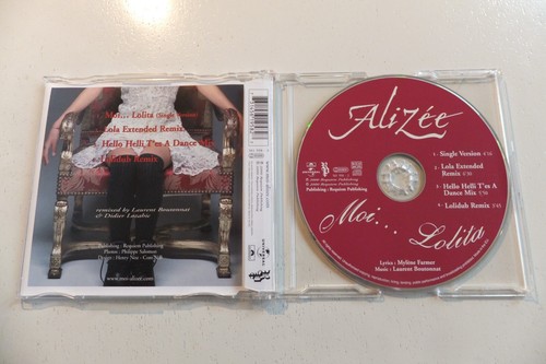 Alizée CD Single Moi.. Lolita Extended Mix Remix 90s New/Neu - Bild 2 von 2