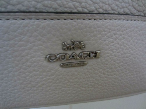 Coach 11" Paxton Reisetasche mit goldenen Nieten Kreide F76671 Neu mit Etikett $ 398 - Bild 4 von 12