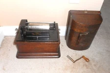Antique Edison Fireside Type A Cylinder Phonograph As Is Parts Repair