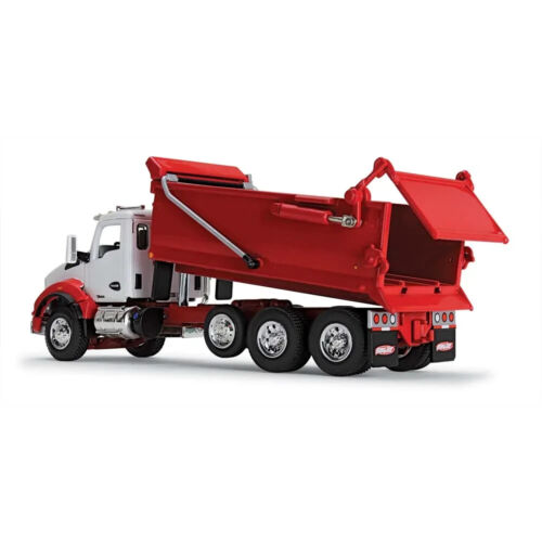 First Gear 1/64 scale Kenworth T880 Rogue Dump White/Viper Red NEW - Picture 3 of 4