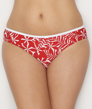 Pour Moi Woman's red White Fiesta Bikini Bottom, Size 18