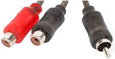 #ad Stinger 1 Male 2 Female RCA Car Stereo Y Adapter Interconnect $8.72