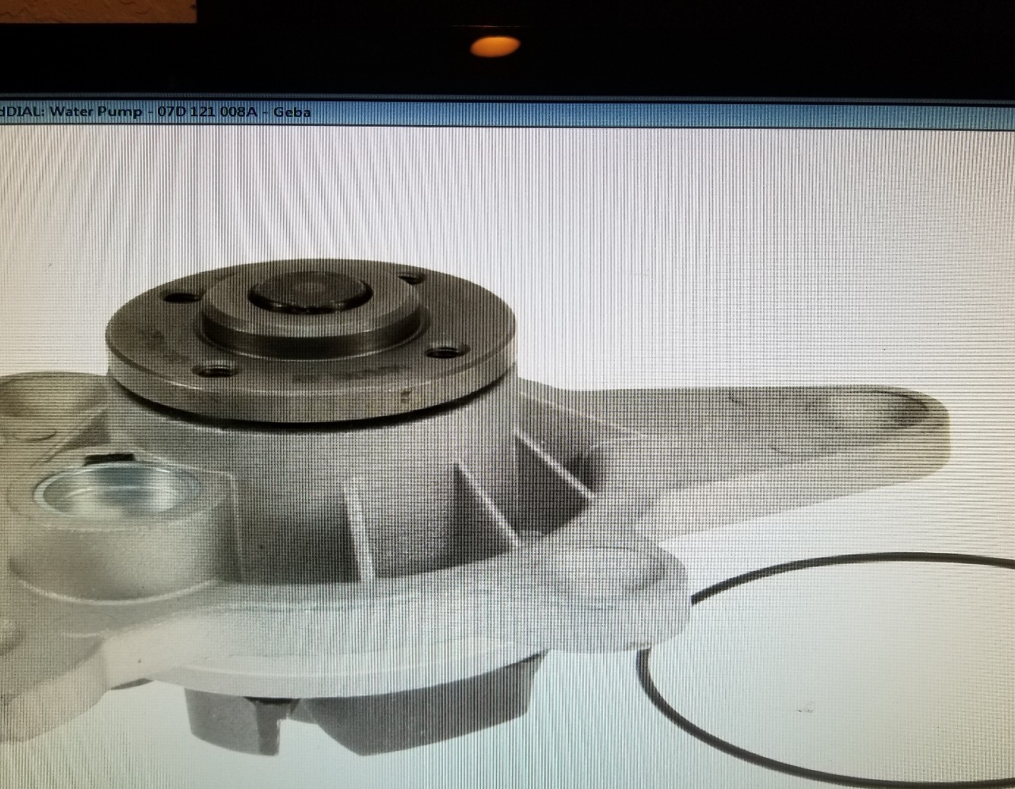 BENTLEY GT GTC AND FLYING SPUR NEW WATER PUMP W12