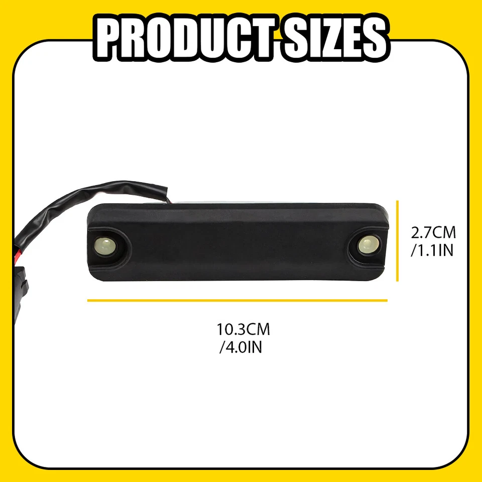 Interruptor de manija de liberación de pestillo de puerta trasera apto para Toyota 4Runner 2003-2023 Foto 2 de 4