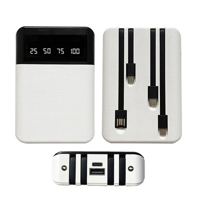 125*85*30mm Power Bank Case Battery Box Shell Adapter Replacemnet For Smartphone