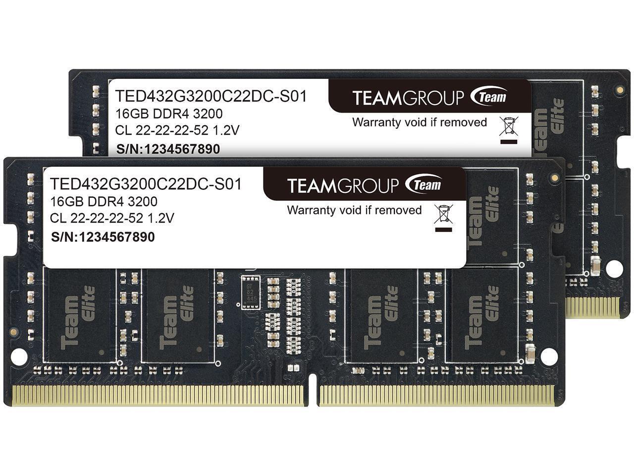 VENGEANCE® Series 16GB (1 x 16GB) DDR4 SODIMM 3200MHz CL22 Memory Kit