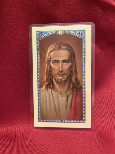 Bonella Heilige Karte von W. J. Hirten Co. Gebet für die Einsamkeit - Bild 1 von 3