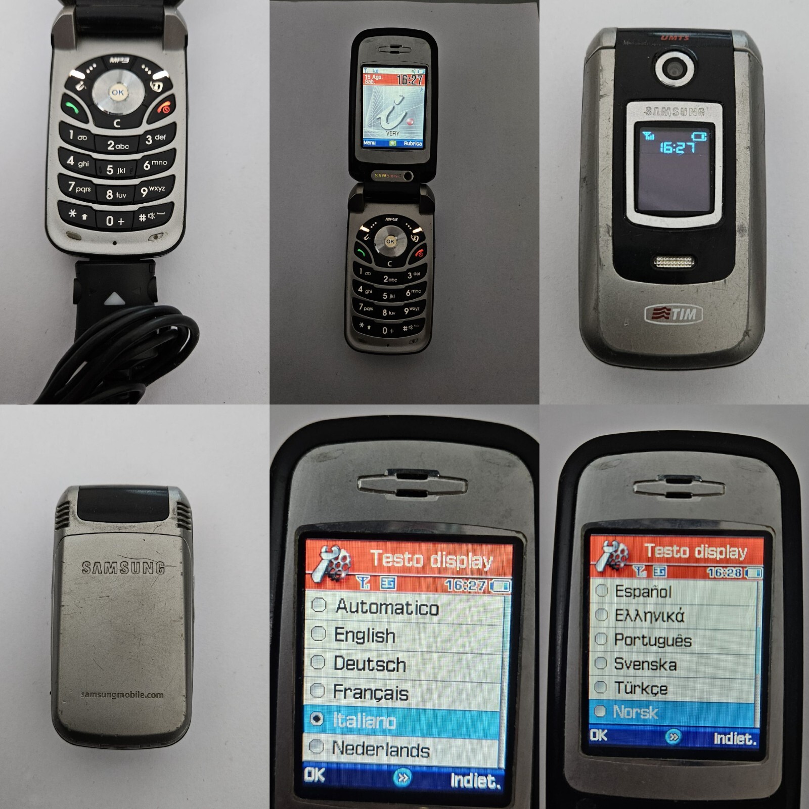 CELLULARE SAMSUNG SGH Z300 GSM SIM FREE DEBLOQUE UNLOCKED