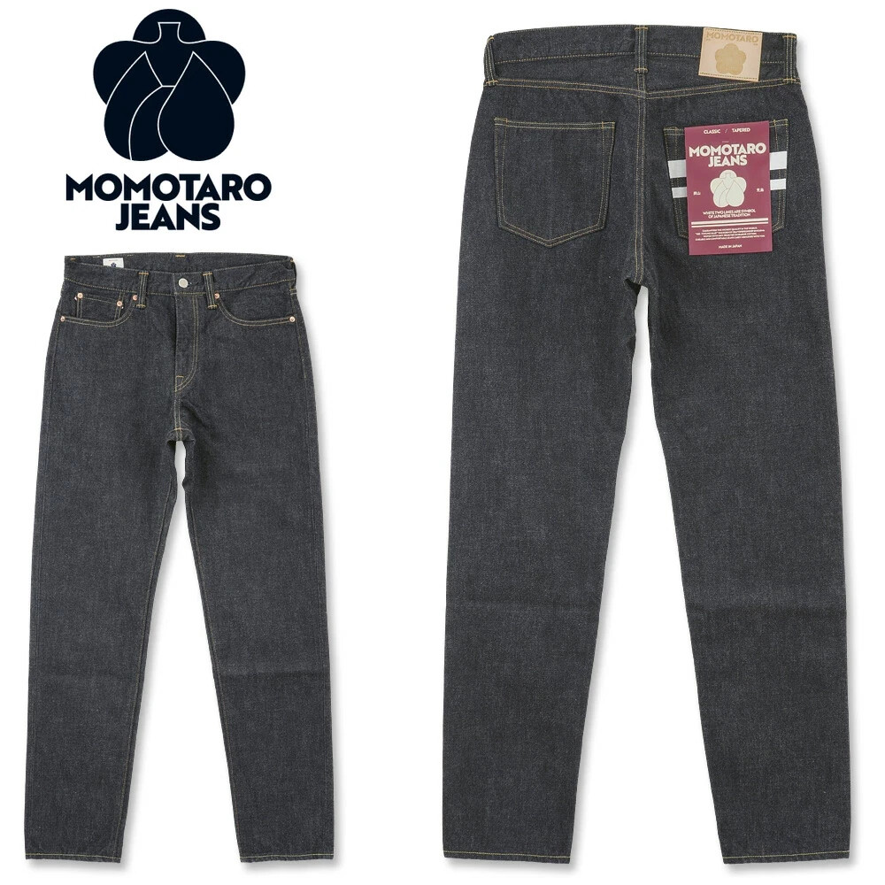 MOMOTARO JEANS #200 CLASSIC TAPERED 15.7oz MMJZ0201 TOKUNO BLUE