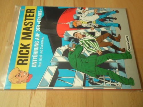 Rick Master n.o 6 de 1988 - ¡EXCELENTE Z0 sin leer! ÁLBUM DE CÓMIC CARLSEN PRIMERA EDICIÓN - Imagen 3 de 3