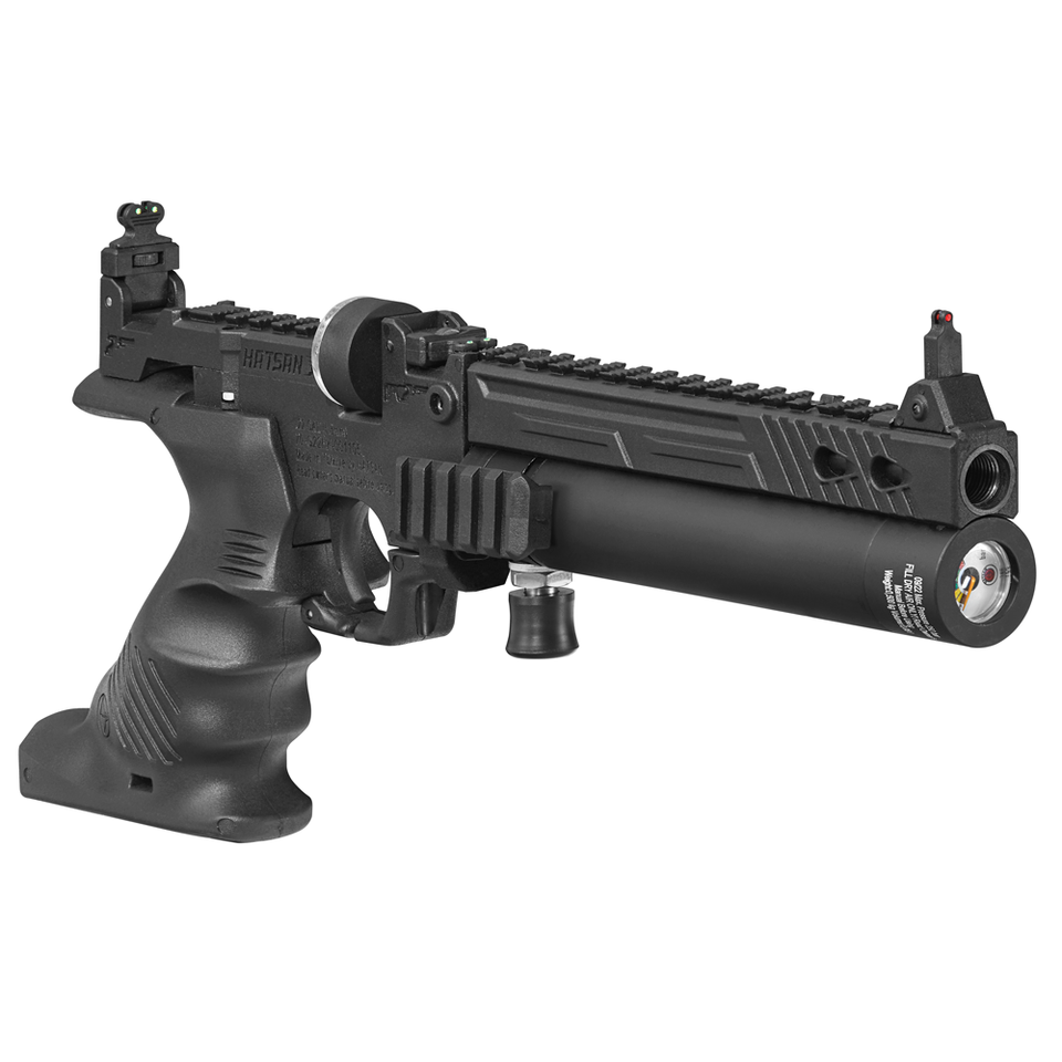 Hatsan jet i black 22cal pcp air pistol converts to air rifle 700fps