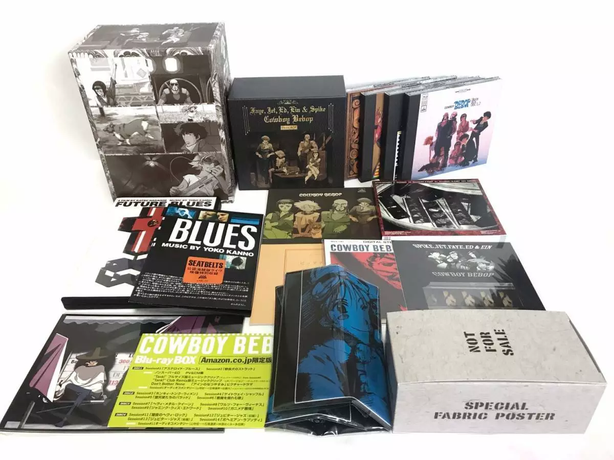 Cowboy Bebop Blu ray BOX Amazon Limited Rare Anime Japan Used