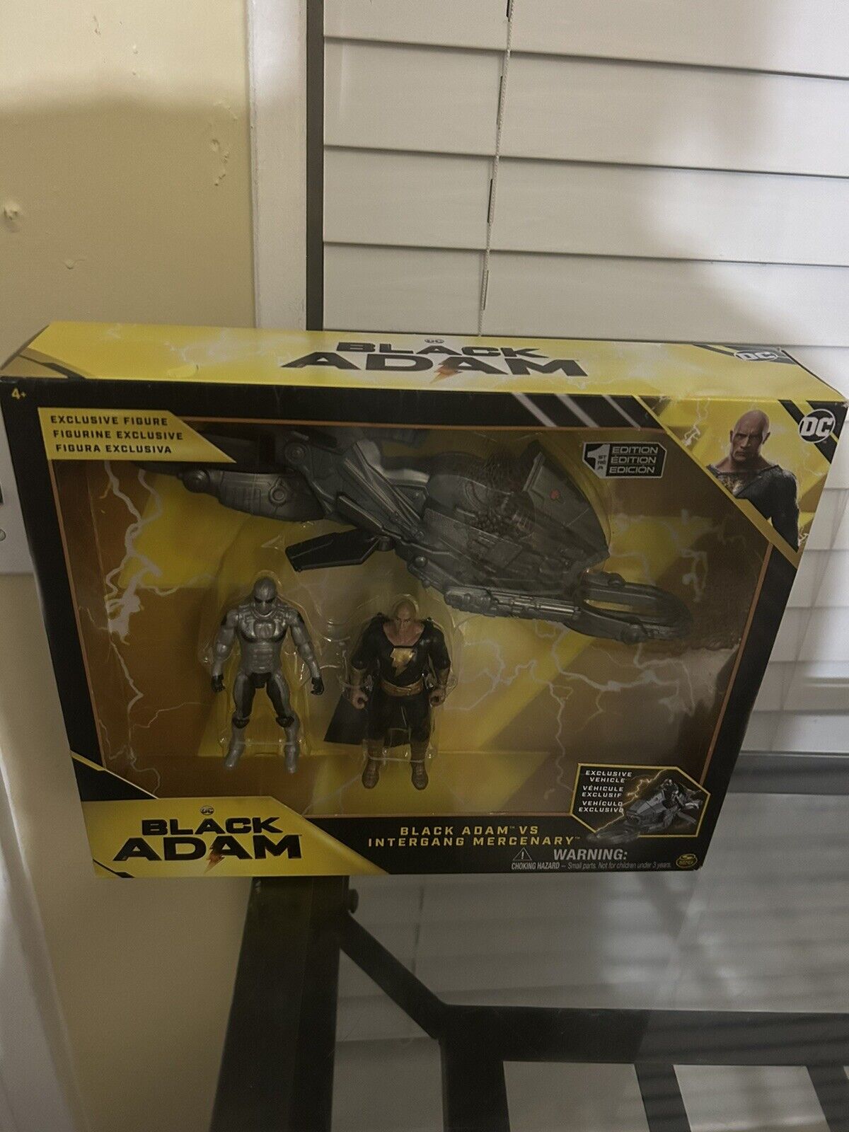 DC Comics, Black Adam Vs Intergang Mercenary Playset (Walmart Exclusive)