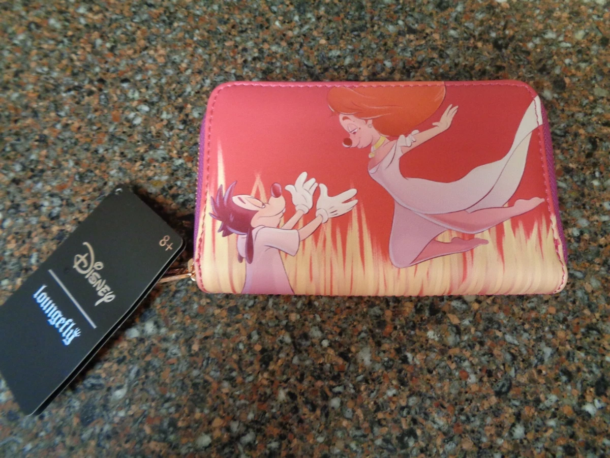 Disney A Goofy Movie Small Zip Wallet Max s Dream Loungefly Brand