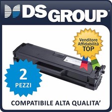 2 TONER MLT-D101S COMPATIBILI PER SAMSUNG SF760P-SCX 3400F 3405F ML2160 ML2165