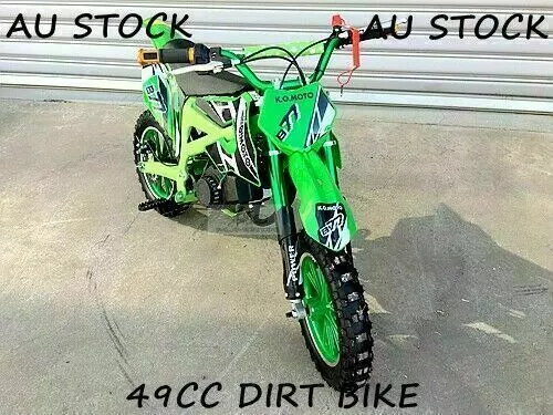 49CC MINI MOTOR DIRT BIKE KIDS POCKET ROCKET PEE WEE MOTORCYCLE