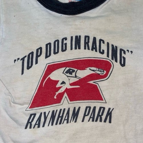 Vintage Top Dog In Racing Raynham Park Greyhound Champion T Shirt XS (2-4) READ - Picture 2 of 6