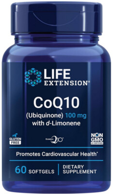 CoQ10 (Ubichinon) HERZGESUNDHEIT 100mg 60 Sogel LEBENSVERLÄNGERUNG