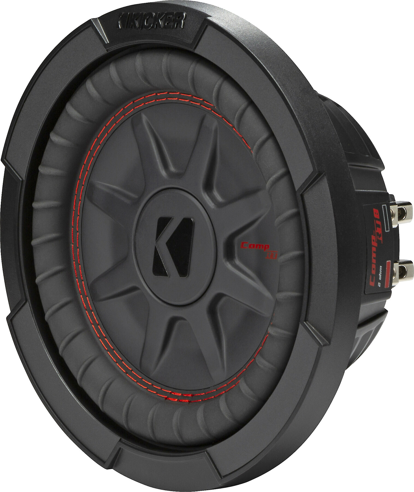 Двухкомпонентный 2-омный сабвуфер Kicker CompRT 48CWRT82 8 23490₽