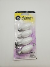 GE Nightlight 91855 4W Lightbulbs 4 Pack