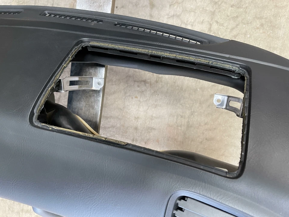 2006-2007 HONDA S2000 DASH DASHBOARD INSTRUMENT PANEL COVER BLACK OEM - Imagem 3 de 4