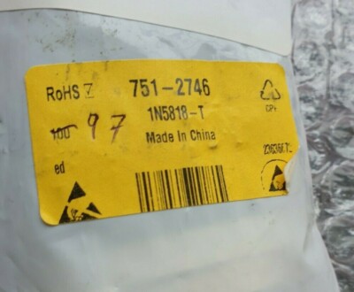 1N5818-T SCHOTTKY BARRIER DIODES 97/PK (IN29S2)