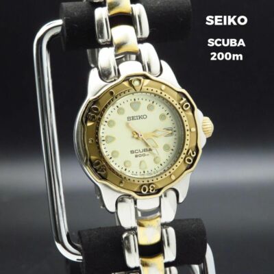 稼働OK！SEIKO セイコー　TITANIUM SCUBA 200m Seiko titanium scuba 200m top