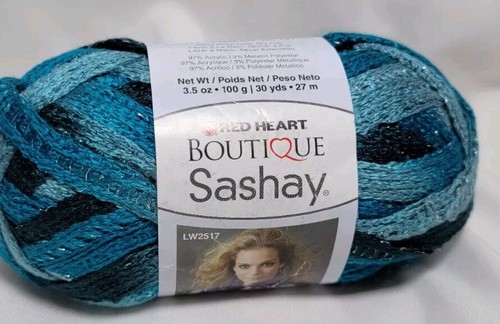 Red Heart Boutique Sashay Yarn Color 1949 Jive 1 Skein Super Bulky Ribbon Yarn