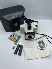 Vintage Polaroid Camera The Swinger Model 20 Land Camera Case Bulbs
