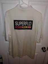 Vintage NASCAR Darrell Waltrip 1989 superflow Pit Crew Polo shirt race used