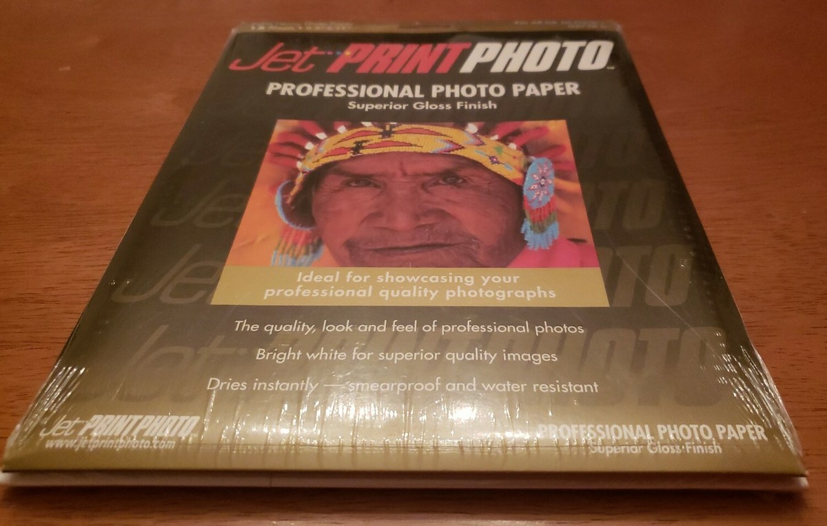 Jet PRINT PHOTO PROFESSIONAL PAPER SUPERIOR GLOSS 02728-0 Kodak