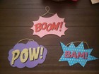 Superhero Comic Action Phrases