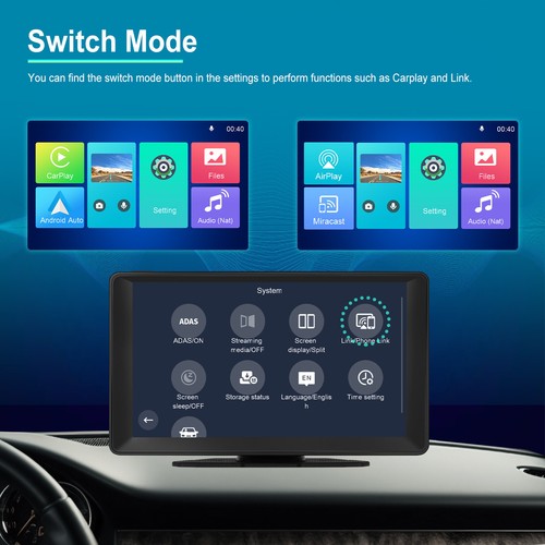 9" inch Touch Screen Car Stereo Radio Wireless Apple Carplay/Android Auto GPS BT - Picture 8 of 15