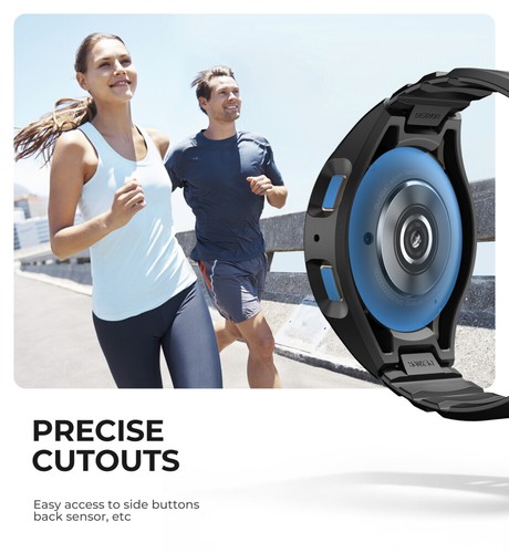 Funda resistente a prueba de golpes Dexnor para reloj Samsung Galaxy 6 bandas 40 mm/44 mm - Imagen 19 de 103