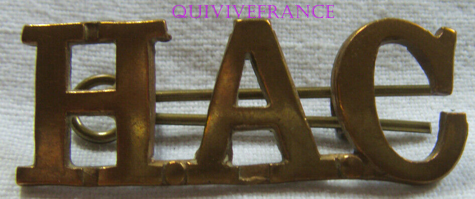 IN20925 - HAC Honourable Artillery Company Shoulder Title