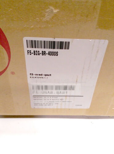 NEW F5 BIG-IP 4000s F5-BIG-BR-4000S w/ Best Bundle License | LTM, ASM, AFM - Picture 3 of 3