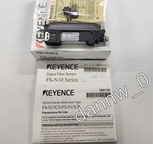 NEW IN BOX Original KEYENCE FS-N15CP Fiber Optic Sensor Amplifier - Picture 1 of 2