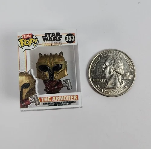 Funko Bitty Pop! Star Wars The Mandalorian The Armorer #353 Vinyl Figure