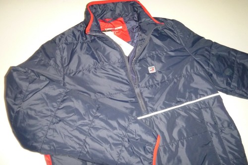 tommy hilfiger Sport hombre Primaloft 1/2 cremallera esquiador abrigo chaqueta de invierno sz:Med - Imagen 6 de 11