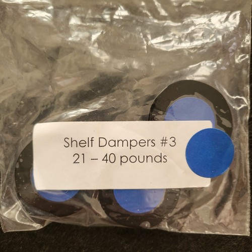 Grand Prix Audio 3 Dampers Shelf Formula Carbon You choose the 3 you want! - Picture 2 of 5