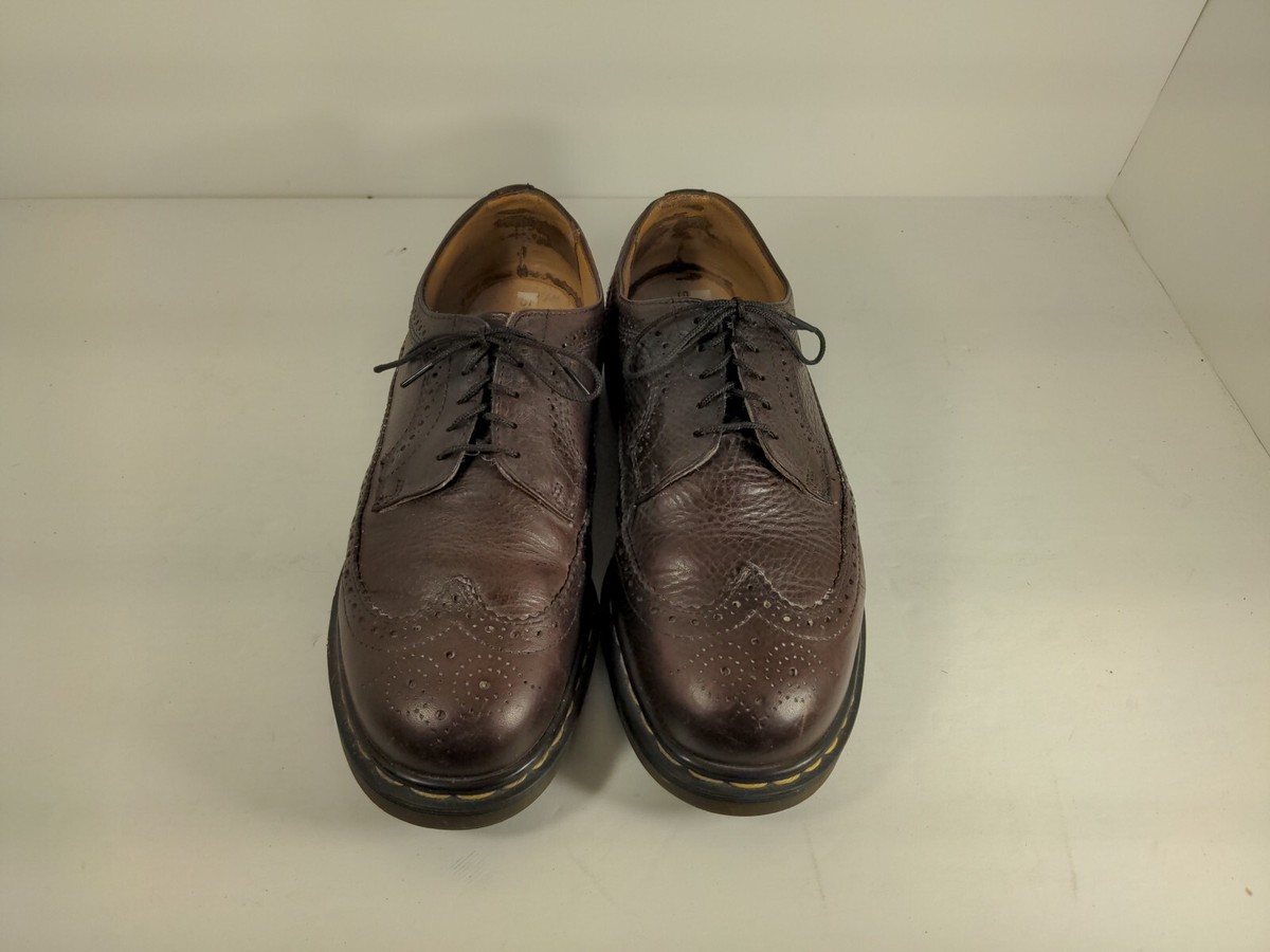 Vintage Dr. Martens 3989/59 Brown Brogue Wingtip Shoes Size Vintage Dr. Martens 3989/59 Brown Brogue Wingtip Shoes Size