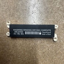 Kenmore Dishwasher Display Control Board Part # W10457041