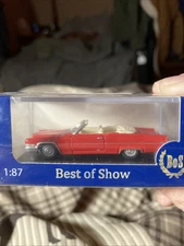 Best Of Show 1:87 Cadillac DeVille Convertible No.BOS87085