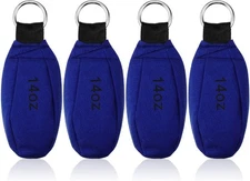 4 Pieces Bulk Throw Weight Bags Multi-Layer Outdoor Blue 